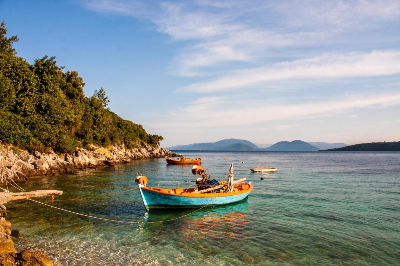 Manto Apartments Lefkada Evgiros ภายนอก รูปภาพ